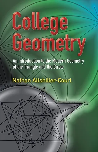 College Geometry by Nathan Altshiller-Court book cover